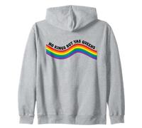 No Kings Tranne Yas Queens Rainbow Felpa con Cappuccio