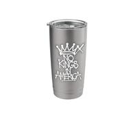 No Kings USA | Graffiti Protest - Urbano Bicchiere termico in acciaio inox doppia parete