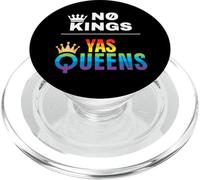 No Kings Yas Queens Rainbow Pride PopSockets PopGrip per MagSafe