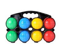 No Label Set da pétanque, in plastica, 8 Pezzi, per 4 Persone