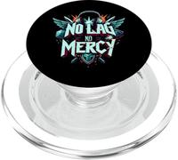 No Lag No Mercy Gaming Design Pro Gamer Esports PopSockets PopGrip per MagSafe