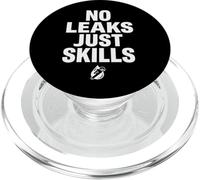No Leaks Just Skills Blue Collar Plumber Plumbing PopSockets PopGrip per MagSafe