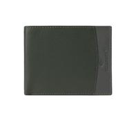 No Limits Portafoglio Uomo In Vera Pelle, Bifold Elegante, Design Sottile Bicolore, CLASSICO Con Portamonete, Con Scatola