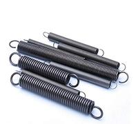 NO LOGO NJ-Spring, 10pcs di Tensione a Molla con Ganci Piccola Estensione Molla Esterna del Diametro 8mm Filo Dia 0,8 Millimetri Acciaio Lunghezza 20-60mm (Taglia : 0.8 x 8 x 60mm)