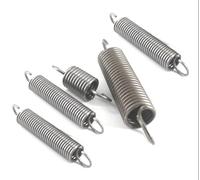 NO LOGO NJ-Spring, 5pcs Molla a trazione con Ganci Spessore 1mm Piccolo Molle di trazione 20/25/30/35/40/50/60 Millimetri in Acciaio Lungo Estensione Primavera (Taglia : 1x8x35mm)