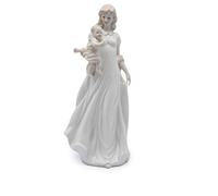 NO MANUFACTURER Statua Statuetta in Ceramica Maternita' 30 cm Giardini di Marzo