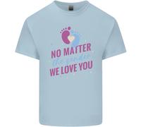 No Matter The Genere Nuovo Bambino Gravidanza T-Shirt Ragazzi Ragazze