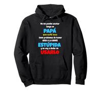 No me puedes asustar tengo un papa que este loc ha probl Felpa con Cappuccio