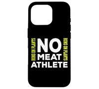 NO Meat Athlete - Funziona sulle piante - Vegano Custodia per iPhone 16 Pro