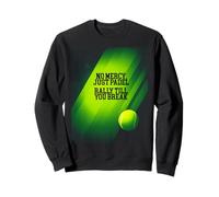 No Mercy Solo Padel Player Divertente Paddle Tennis Sport Felpa