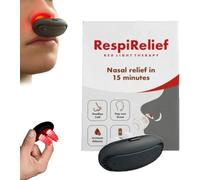 No More Cold Light Therapy per naso, terapia con luce rossa per naso, strumento di terapia nasale a luce rossa respirelied, luce rossa, terapia nasale per naso (1 pezzo)