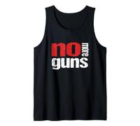 No More Guns Anti-Gun Stop Violenza Gun Control End Violenza Canotta