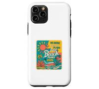 No More Lesson Plans Just Beach Plans 2025, Funny Teacher Custodia per iPhone 11 Pro