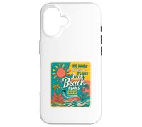No More Lesson Plans Just Beach Plans 2025, Funny Teacher Custodia per iPhone 16
