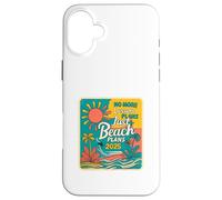 No More Lesson Plans Just Beach Plans 2025, Funny Teacher Custodia per iPhone 16 Plus