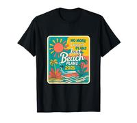 No More Lesson Plans Just Beach Plans 2025, Funny Teacher Maglietta