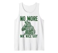 No More Mr Nice Guy Lupo Mannaro Mostro Retro Alpha Aura Canotta