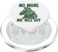 No More Mr Nice Guy Lupo Mannaro Mostro Retro Alpha Aura PopSockets PopGrip per MagSafe