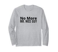 No More Mr. Nice Guy per Gli Uomini Maglia a Manica