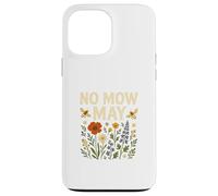 No Mow May Bee Friendly Wildflower Gardening Eco Custodia per iPhone 13 Pro Max