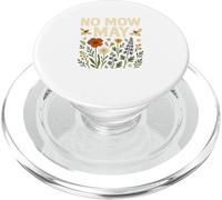 No Mow May Bee Friendly Wildflower Gardening Eco PopSockets PopGrip per MagSafe