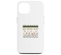 No Mow May Grass To Wildflower Pollinator Awareness Custodia per iPhone 13