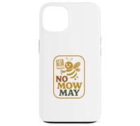 No Mow May Grass To Wildflower Pollinator Awareness Custodia per iPhone 13