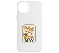 No Mow May Grass To Wildflower Pollinator Awareness Custodia per iPhone 14 Plus