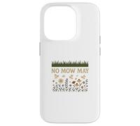 No Mow May Grass To Wildflower Pollinator Awareness Custodia per iPhone 14 Pro