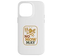 No Mow May Grass To Wildflower Pollinator Awareness Custodia per iPhone 14 Pro Max