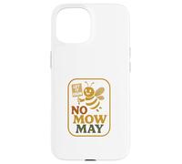 No Mow May Grass To Wildflower Pollinator Awareness Custodia per iPhone 15