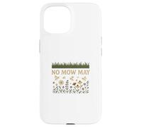 No Mow May Grass To Wildflower Pollinator Awareness Custodia per iPhone 15