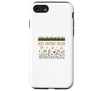 No Mow May Grass To Wildflower Pollinator Awareness Custodia per iPhone SE (2020) / 7/8