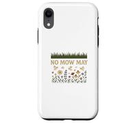 No Mow May Grass To Wildflower Pollinator Awareness Custodia per iPhone XR