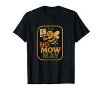 No Mow May Grass To Wildflower Pollinator Awareness Maglietta