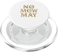 No Mow May Save The Bees Wildflower Banner PopSockets PopGrip per MagSafe