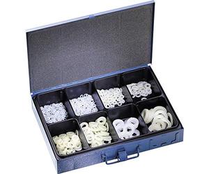 No Name 15587 826446 - Assortimento di dischi in poliammide a U DIN 125, 700 pezzi