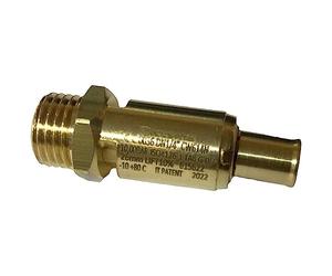 No Name 4101064 - Valvola di sicurezza per aria compressa, 1 pezzo