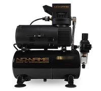 NO-NAME Compressore silenzioso per aerografo con serbatoio d'aria modello Tooty (tipo a pistone), marchio NO-NAME di SprayGunner