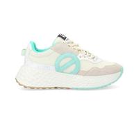 NO NAME Sneaker Carter Jogger in Pelle Beige e Verde