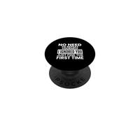 No Need To Repeat Yourself Sarcastico Introverso Citazione PopSockets PopGrip Adesivo