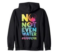 No, nemmeno l'acqua Ramadan Kareem Digiuno Musulmano Islamico Felpa con Cappuccio