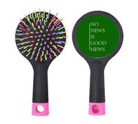 No News Good News Art Deco Fashion Salon districante spazzola per capelli base cuscino
