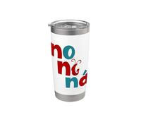No Ni Na Bicchiere termico in acciaio inox doppia parete