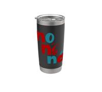 No Ni Na Bicchiere termico in acciaio inox doppia parete