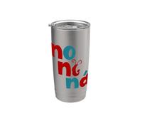 No Ni Na Bicchiere termico in acciaio inox doppia parete