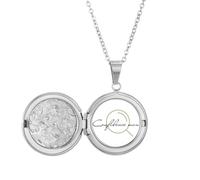 no/no Ambiguous Contrary Trust - Collana con medaglione, idea regalo di compleanno