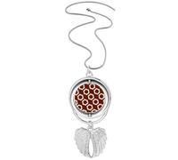 no/no Amici immagine sigillo modelli Ciondolo Angel Wings Rotante Collana Gioielli, Medio