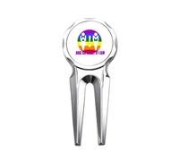 no/no And So What If I Am Art Deco Fashion Golf Divot Tool Golf Marker Strumento di Riparazione