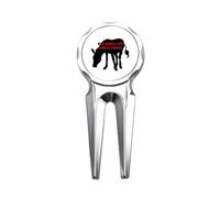 no/no Animals Are Humans Friends Golf Divot Tool Golf Marker Strumento di riparazione